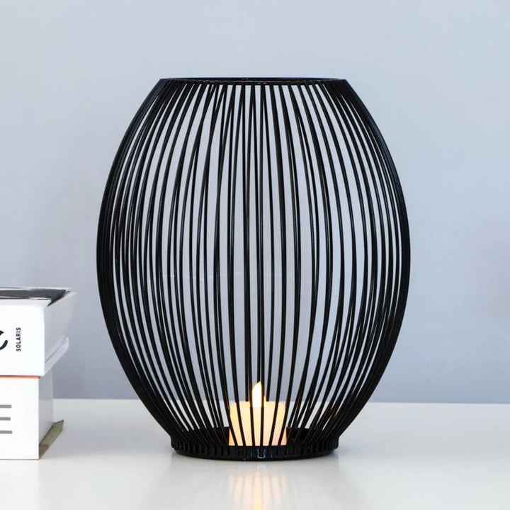 Bougeoir en fer forgé – Élégance intemporelle pour votre décoration
