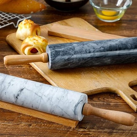 Rouleau à Pâtisserie en Marbre – Élégance et Précision pour Vos Créations Maison