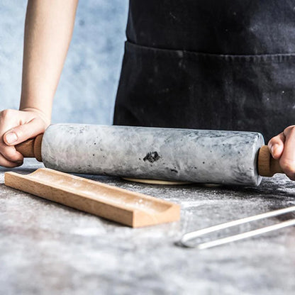 Rouleau à Pâtisserie en Marbre – Élégance et Précision pour Vos Créations Maison