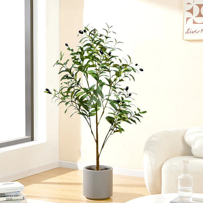 Branche d’Olivier Artificielle – Décoration Méditerranéenne