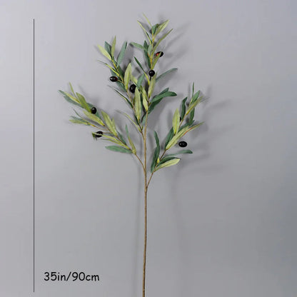 Branche d’Olivier Artificielle – Décoration Méditerranéenne