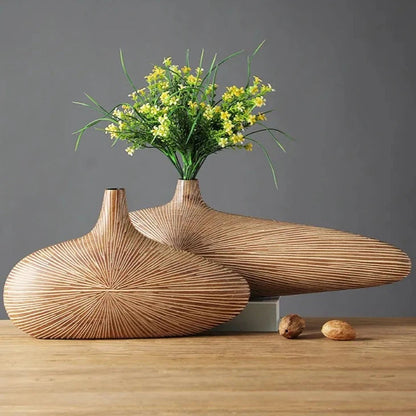 Vase sculpté du sahara