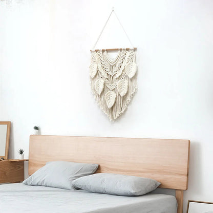 Décoration Murale Macramé Bohème – Tissée à la Main