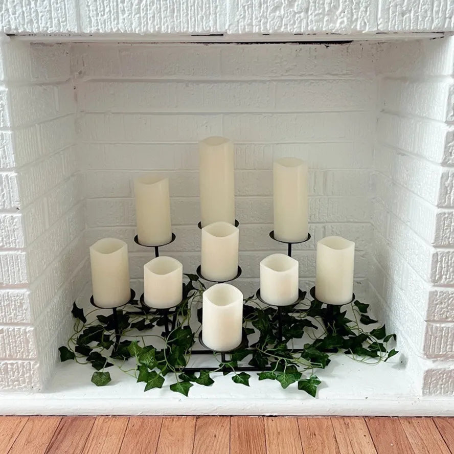Bougies fondues sans flamme
