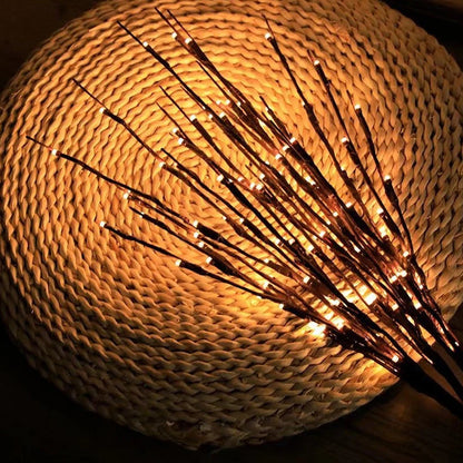 Branche lumineuse en saule