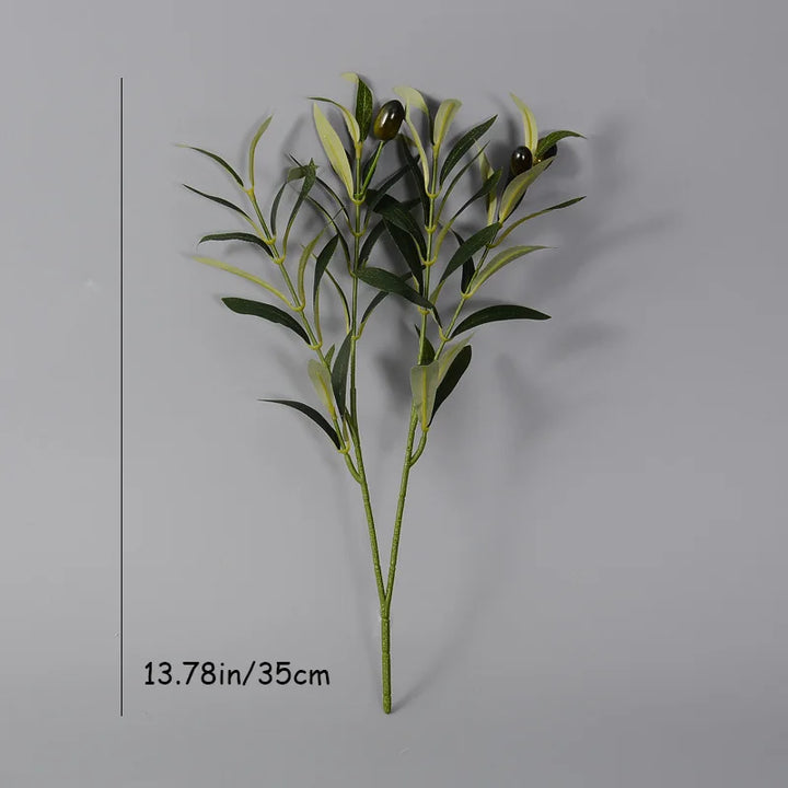 Branche d’Olivier Artificielle – Décoration Méditerranéenne