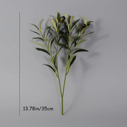 Branche d’Olivier Artificielle – Décoration Méditerranéenne