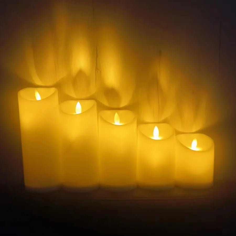 Bougies fondues sans flamme