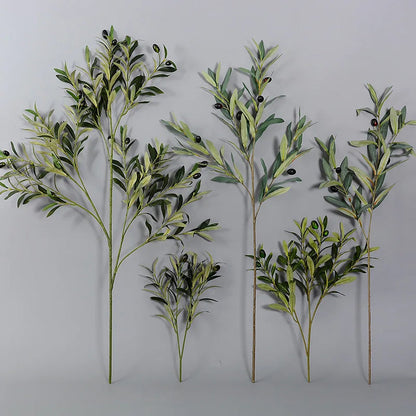 Branche d’Olivier Artificielle – Décoration Méditerranéenne