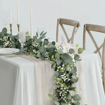 Guirlande en eucalyptus artificiel - Set de 2 pièces