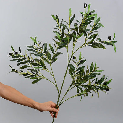 Branche d’Olivier Artificielle – Décoration Méditerranéenne