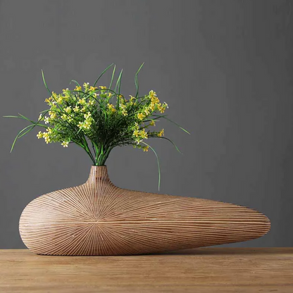 Vase sculpté du sahara