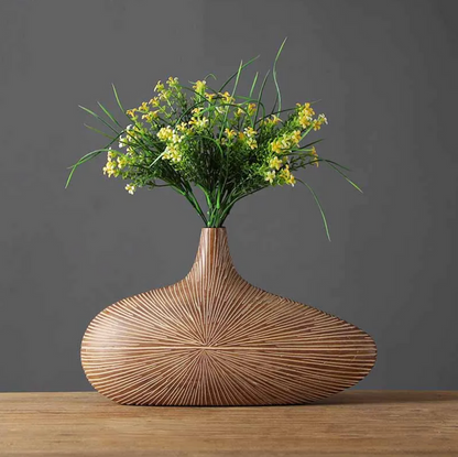 Vase sculpté du sahara