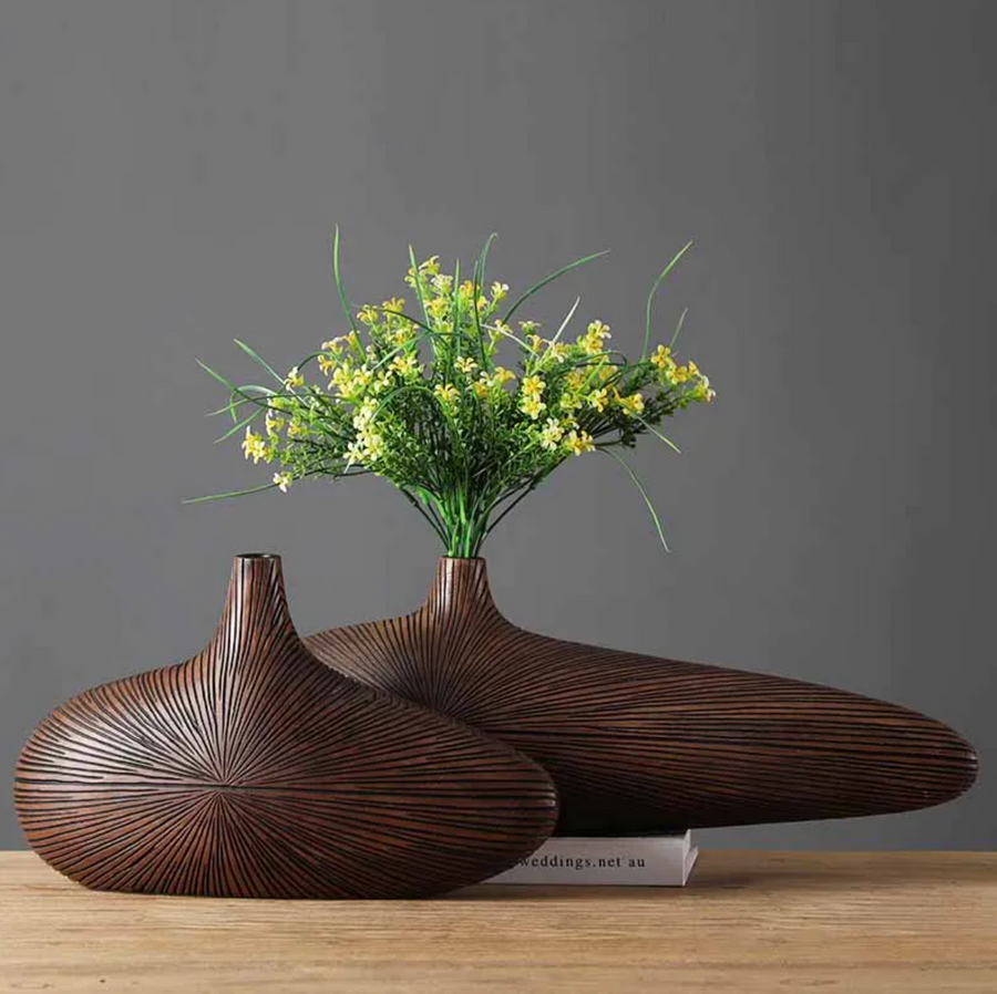 Vase sculpté du sahara