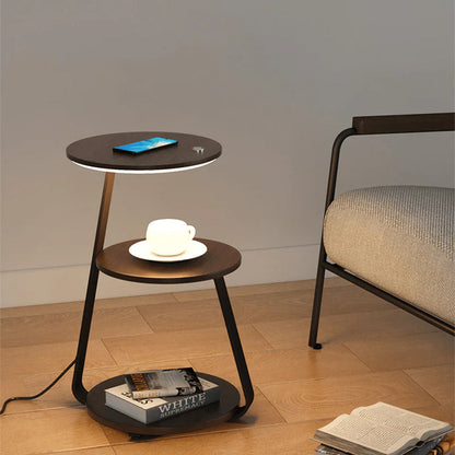Table LED avec Recharge Sans Fil