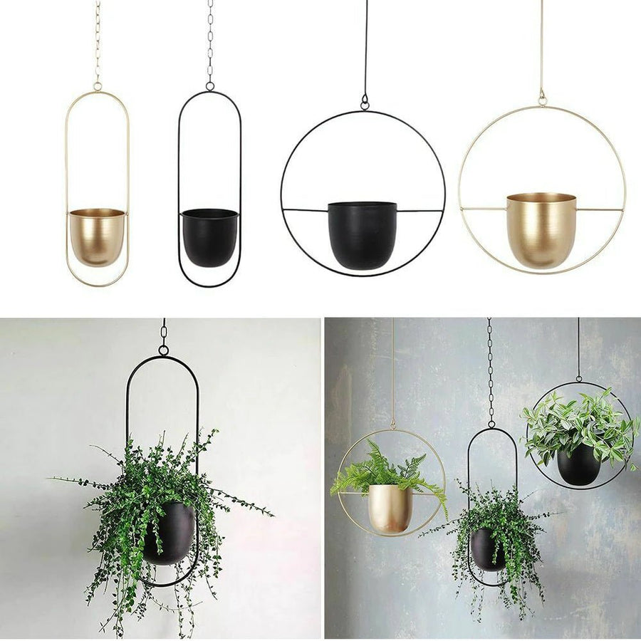 Pot de plante suspendu halo