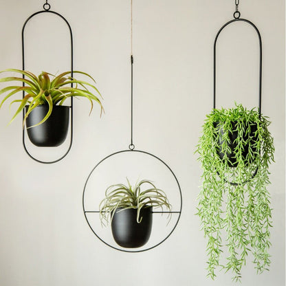 Pot de plante suspendu halo