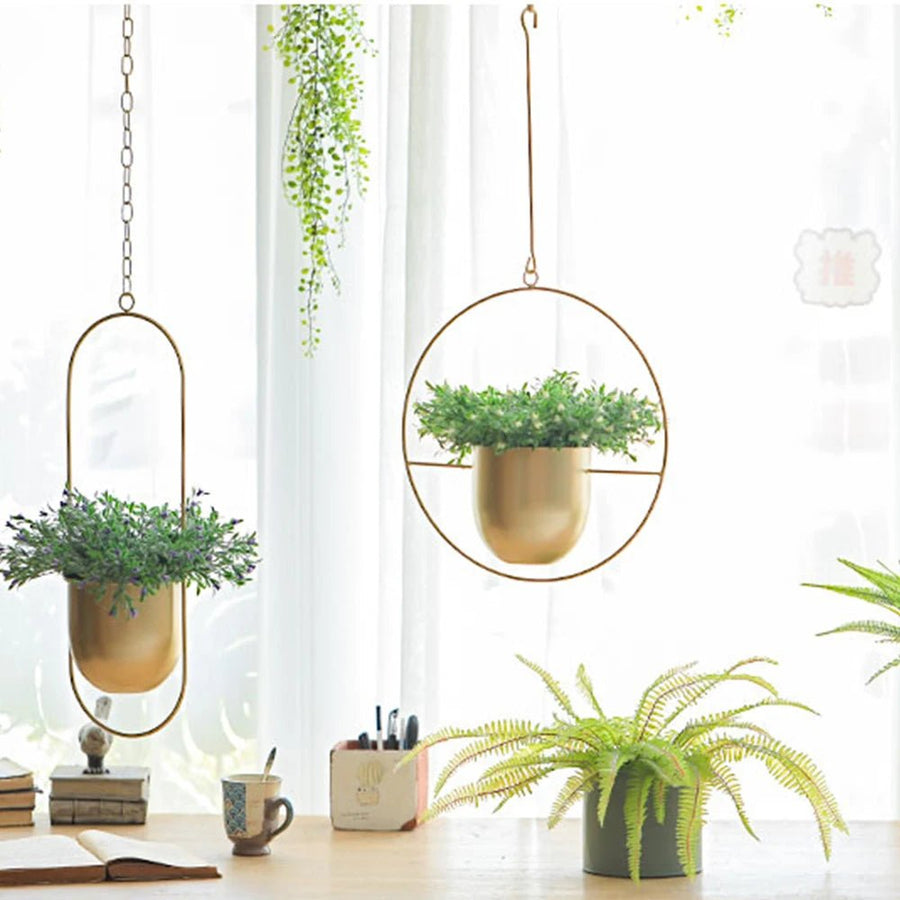 Pot de plante suspendu halo