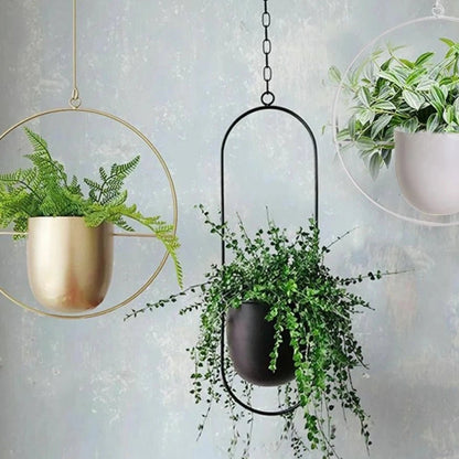 Pot de plante suspendu halo
